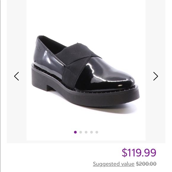 BOS & Co studded patent leather loafer / oxford 39 us8 - Picture 15 of 15